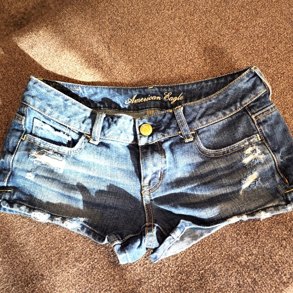 American eagle jeans shorts